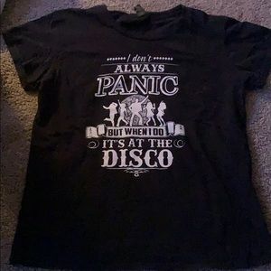 Black Panic! At The Disco t-shirt
